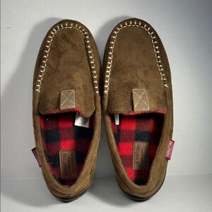 Levi Strauss Signature Brown Men's Loafers Size 7-8 with Memory Foam